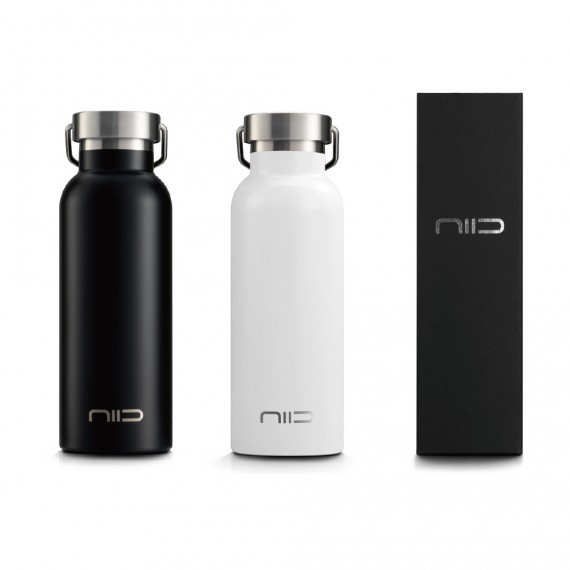 【周邊 / 配件】不鏽鋼保溫水瓶/水瓶/水壺/水杯 500mL 黑/白